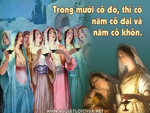 Năm Cô Trinh Nữ (Mt. 24, 1-13)