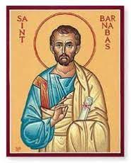 Lectio Divina:  Thánh Barnaba Tông Đồ