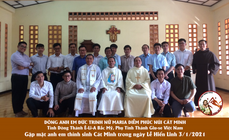 Gặp gỡ thỉnh sinh Cát Minh trong ngày lễ Chúa Hiển Linh