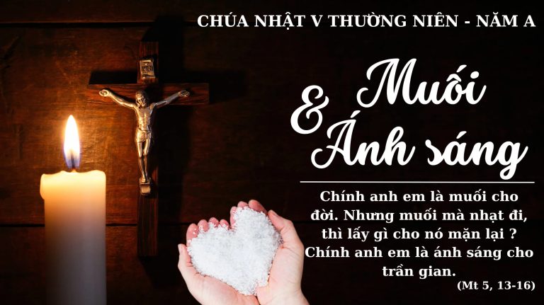 Muối Cho Đời và Ánh Sáng cho Trần Gian