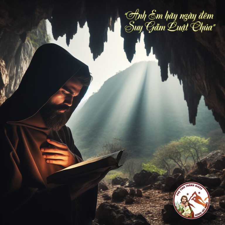 Anh Em phải ngày đêm suy niệm Luật Chúa